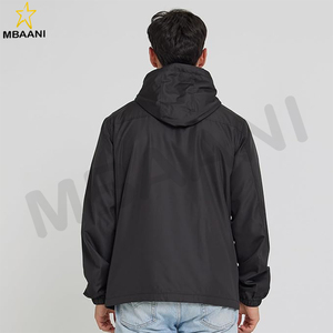 เสื้อกันฝนผู้ชายมีฮู้ด เสื้อกันลมผู้ชาย เสื้อแจ็คเก็ตกันน้ำน้ำหนักเบา - Product Image 5