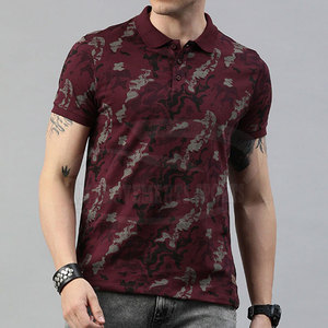 Polos estampados de calidad para hombre, camisetas ligeras personalizadas, en stock - Product Image 3
