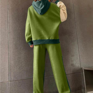 Venta al por mayor de alta calidad Tallaje Grande Hombres Jogging Trajes Logotipo Personalizado Color Sólido Streetwear Chándales para Niños Transpirable Primavera - Product Image 5