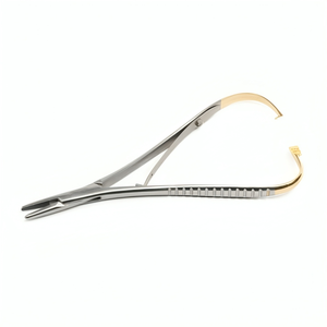 Alta calidad 14 Cm/5,5 "Perfil Normal Veterinario Mathieu Soporte de aguja Manual Acero inoxidable Quirúrgico de primera calidad - Product Image 1