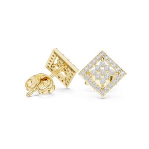 Pendientes de diamantes redondos de lujo IGI Certified Lab Grown Diamond Jewelry para mujeres Proveedor mayorista personalizado - Product Image 2