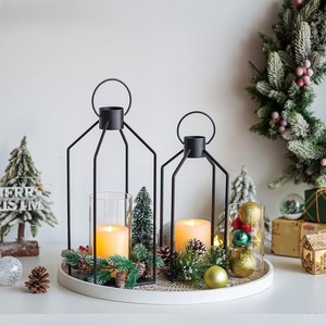 Portavelas de metal para velas de té, decoración festiva de metal para velas de té, decoración del hogar, portavelas de metal para velas de té - Product Image 3