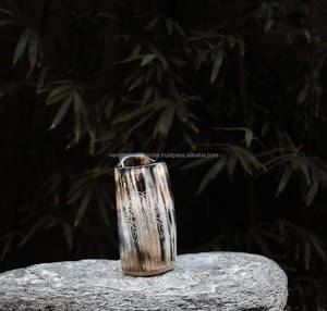 Taza de cuerno para beber estilo vikingo con Búfalo natural pulido alto y ágata de buey cuerno africano libre de tóxicos Ideal para hidromiel y cerveza - Product Image 3
