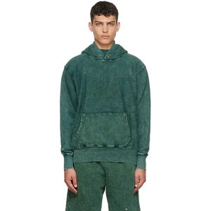 Buena tela personalizada 100% algodón polar hombres pulóver Sudadera con capucha 480 GSM Sudadera con capucha peso pesado personalizado Puff impresión hombres diseño Sudadera con capucha - Product Image 4