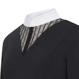 Servicio OEM por encargo compresión deportes equitación mujeres manga larga Show camisas ropa ecuestre productos de gran venta - Product Image 3