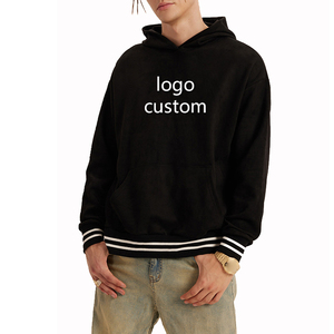 Jersey informal de algodón de gran tamaño para hombre, sudaderas con capucha, pantalones personalizados, el mejor Material, ropa para montar a caballo, sin cordón, transpirable - Product Image 5