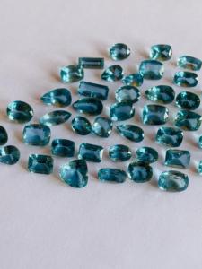 Tự nhiên Aquamarine Mix cắt đá quý <span class=keywords><strong>AAA</strong></span> chất lượng, Chuyên Nghiệp cắt, màu xanh rực rỡ, độ rõ nét cao & hoàn hảo cho bất kỳ đồ trang sức làm - Product Image 4