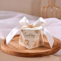 Sacs cadeaux de luxe personnalisés, sacs d'emballage pour bonbons et chocolats de mariage, boîtes pour fêtes et mariages, nouveaux sacs en papier haut de gamme avec nœud