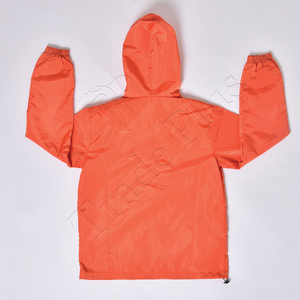 Veste coupe-vent imperméable à capuche fabriquée au Pakistan pour hommes, logo personnalisé, col montant avec fermeture éclair pour usage extérieur 2026 - Product Image 2