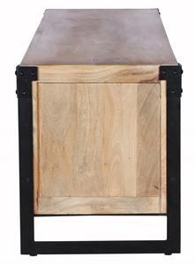 TVC Industrial Moderno 180 Mango 1 DRW 2 DR Soportes de TV Multiusos Sala de estar Dormitorio Taller Apartamento Muebles Características de almacenamiento - Product Image 2