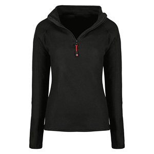 Chaqueta de Forro Polar de Primera Calidad para Mujer, Corte Holgado, Cálida y Suave, con Cierre de Cremallera de un Cuarto, Chaqueta Transpirable de la Mejor Calidad para el Frío - Product Image 1