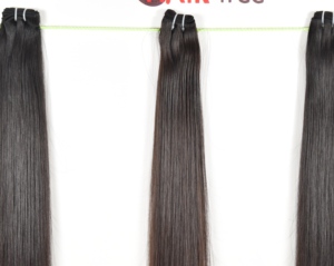 Venta al por mayor 100% sin procesar cutícula alineada Remy Virgen extensiones de cabello indio Super Wave estilo de cabello humano Natural - Product Image 4