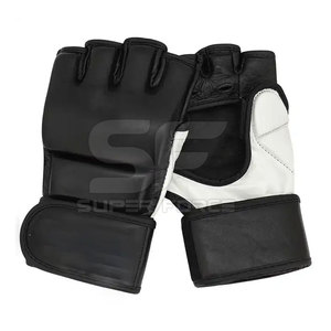 Gants MMA durables en PU pour l'entraînement de boxe avec coussin supplémentaire et poignet solide Gants MMA haute performance - Product Image 1