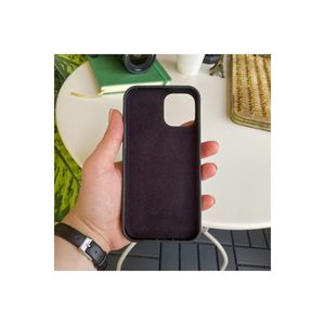 都灵-Iphone 12 & 12 Pro真皮涂层棕褐色手机套 - Product Image 3