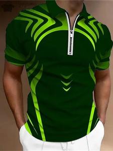 Nouvelle Collection Été – T-shirt Homme Imprimé Logo Haute Qualité Séchage Rapide – Confortable et Tendance pour Affaires et Loisirs – Haut à Manches Courtes en Jersey - Product Image 5