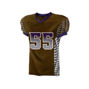 Uniforme de camisetas de fútbol americano, diseño personalizado de calidad, venta al por mayor, para práctica juvenil, sublimación - Product Image 6