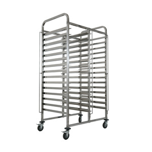 15 Tier 30 Bandejas 1730x620x920mm Bandeja para hornear de acero inoxidable Carrito - Product Image 1