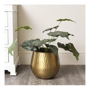 Vase à fleurs en métal martelé, finition miroir, pour mariage, fête, décoration de la maison - Product Image 5