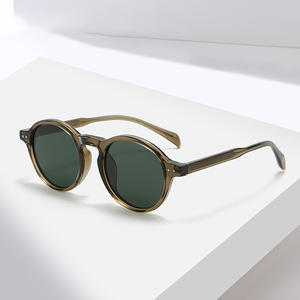 Gafas de Sol Vintage Ovaladas con Protección UV Polarizada 2025, Gafas de Sol de Acetato Grueso de Diseño para Mujer, Retro para Hombre - Product Image 4