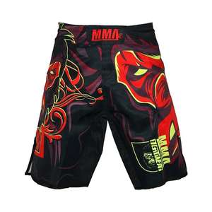Personnalisé Confortable Portable Qualité Date Muay Thai Shorts Imprimé Shorts De Boxe Vêtements De Sport Adulte Formation Shorts De Combat - Product Image 6