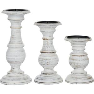 Support de bougie en bois pour la décoration de la maison, pour les mariages, Noël et Pâques, élégants porte-bougies en bois - Product Image 5