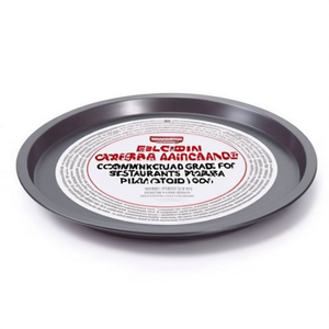 Bandeja para Pizza Antiadherente de Acero Inoxidable Silver Elegance de 32 cm, Grado Comercial para Restaurantes, Herramienta Cuadrada de Metal para Hornear Pizza en Horno - Product Image 2