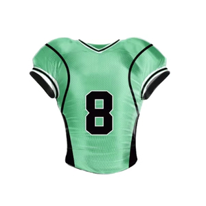 Maillot de football en jersey de streetwear de qualité supérieure personnalisé en polyester 280G, broderie sublimée, vêtements de football américain - Product Image 4