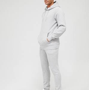 Calidad de lujo 500 GSM Chándal con cremallera para hombre Ajuste cómodo Invierno Cálido 100% Algodón Transpirable Colores sólidos únicos Nueva llegada - Product Image 4