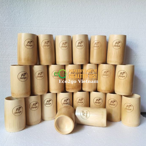 ถ้วยไม้ไผ่คุณภาพสูงถ้วยกาแฟทำจากไม้ไผ่เป็นมิตรกับสิ่งแวดล้อมพร้อมสลักเลเซอร์โลโก้สำหรับเครื่องดื่มที่ผลิตในเวียดนาม - Product Image 6
