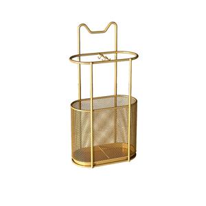 Porte-parapluie en cuir en métal de vente chaude supports de parapluie décoratifs de style unique - Product Image 4