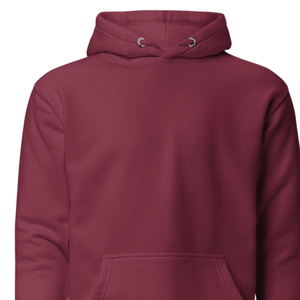 Sudadera con Capucha Color Granate Unisex, Sudadera con Capucha Lisa de Felpa de Algodón Premium, Ropa de Calle Informal Cálida de Invierno, Corte Regular, Venta al por Mayor - Product Image 5