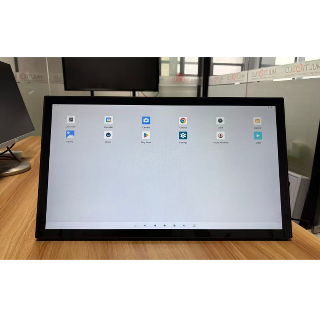 New 21.5 Inch Android Touch Screen Monitor 10 Point PCAP Wall Mounted Tablet USB Serial for Business Use Home Automation Meeting