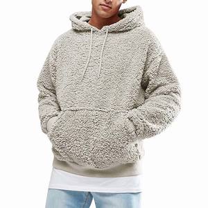 Men's Hot Sale Multiple Colors Striped <b>Hoodie</b> Custom Wholesale Men's basics <b>Sherpa</b> Fleece Casual Printed Long Sleeve <b>Hoodie</b> - Product Image 1