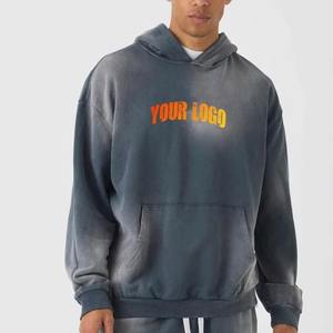 Sweat à capuche d'hiver pour homme, fermeture éclair double tête, fermeture éclair personnalisée, veste 100% coton de qualité supérieure avec impression numérique - Product Image 4