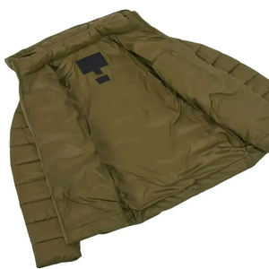 OEM Mujeres Puffer Jacket Venta al por mayor Uso al aire libre Poliéster Soporte de las mujeres Puffer - Product Image 5