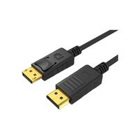 Câble DP à DP mâle à mâle haute résolution pour la diffusion en continu de jeux et plus 4K 60Hz, 2K 165Hz