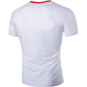 T-shirts pour hommes personnalisés de marque, collection été, style streetwear, décontractés, légers et épais - Product Image 2
