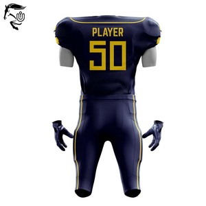 "Conjuntos personalizados de fútbol americano unisex 2025 | Ropa deportiva sublimada de poliéster de alta calidad Fabricante OEM/ODM" - Product Image 5