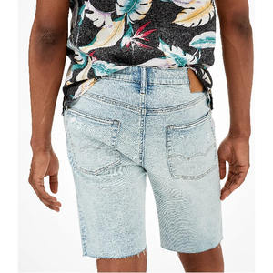 Pantalones cortos Vintage personalizados para hombre, ropa de calle de verano, pantalones cortos de trabajo de carpintero, pantalones vaqueros holgados de doble rodilla para hombre - Product Image 3