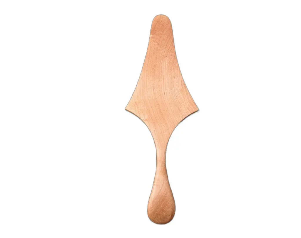 Hochwertige Kuchen backwerk zeuge Holz kuchen messer und Server-Set Hand gefertigtes Produkt Holz server messer für den Weihnachts gebrauch