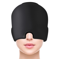 Bandeau réutilisable en gel pour la tête |   Chapeau réglable pour soulager les migraines et les maux de tête
