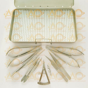 Micro Surgery <b>Instruments</b> Set Micro Needle Holder Scissors Micro <b>Instruments</b> - Product Image 1