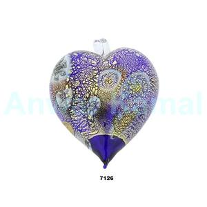 Red and Gold Blown Glass Heart <b>Ornament</b> for Holiday Decoration <b>Christmas</b> <b>Ball</b> & <b>Tree</b> <b>Ornament</b> - Product Image 2