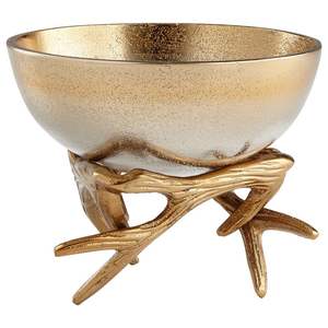 Aluminium Decorative Bowl Modern Metal <b>Centrepiece</b> for Living Room & <b>Dining</b> <b>Table</b> Stylish Home Decor Accessory - Product Image 5