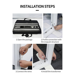 TIANLANG trgovačka agencija ของกรอบอลูมิเนียม SEG svetna lobombica เครื่องมือ breathless นิทรรศการแสง reklamna tkanina - Product Image 5