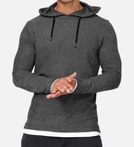 High Quality <b>Men</b> Casual Pullover Unisex Heavyweight Oversize 500gsm Custom logo <b>Plain</b> Blank <b>Hoodies</b> - Product Image 1