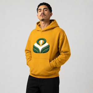 Men Puff Printing <b>Hoodie</b> Crafted With <b>Soft</b> Fabric And Raised Print Details For A Distinctive Look During Casual Days - Product Image 4