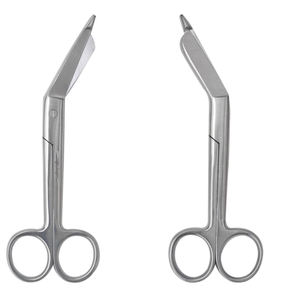 Tijeras Ortopédicas Profesionales de Acero Inoxidable para Vendajes Lister, Manuales y Reutilizables - Product Image 4