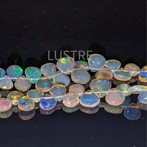 Perla de Ópalo de Fuego Welo Etíope 100% Natural, Cristal Natural Suelto - Product Image 2