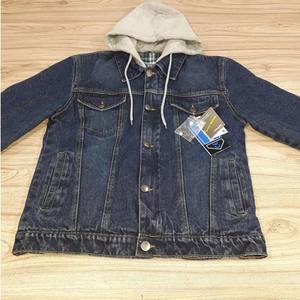 Veste en jean pour femme avec accents de dentelle de cristal avec logo personnalisé et style vieilli personnalisé pour la mode hivernale - Product Image 3